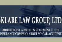 WrittenStatementInsuranceCompanyCarAccident SklareLawGroup Chicago