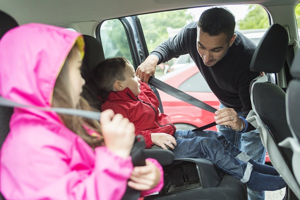 Berwyn family buckling up before drive