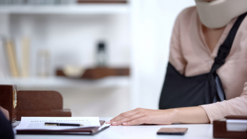 Insurance agent regrets to inform victim about refusal to pay compensation Insurance agent regrets to inform victim about refusal to pay compensation